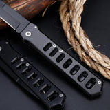 Straight Blade Folding Knife