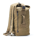 Premium Authentic Canvas Bucket-Style Backpack