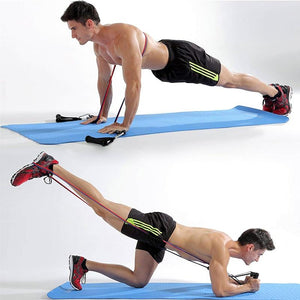 Home Gym Fitness Resistance Band Set