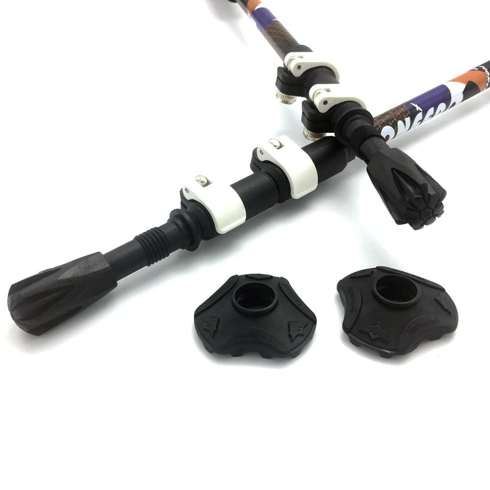 2 Pcs Alpenstock Nordic Poles