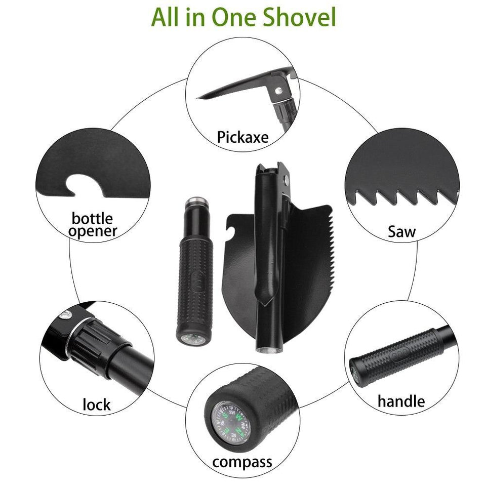 All-in-One Survival Shovel