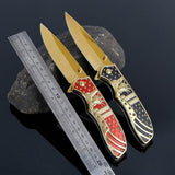 Lady Liberty American Folding Knife