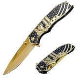 Lady Liberty American Folding Knife